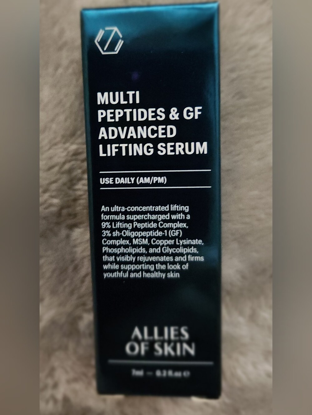 ALLIES OF SKIN MULTI PEPTIDES GF ADVANCED LIFTING SERUM .2 OZ NIB